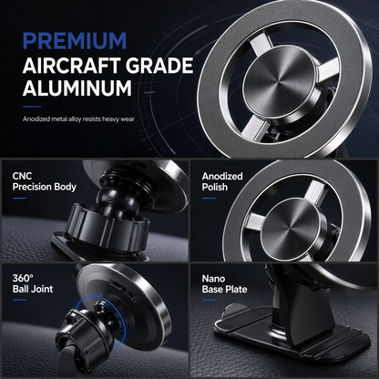 ⏳Time-Limited Special⏰Strong Magnetic Car Phone Holder Adhesive Dashboard Navigation Mount