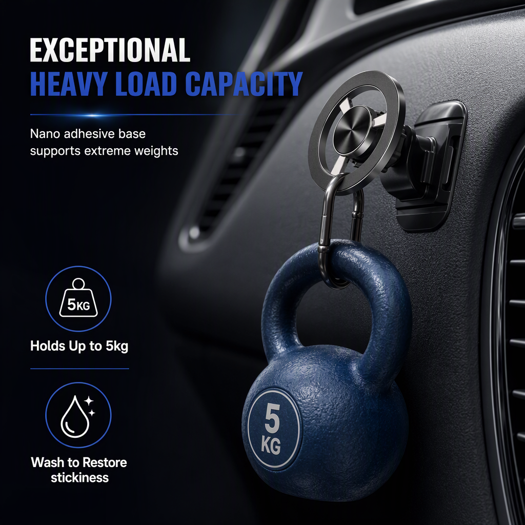 ⏳Time-Limited Special⏰Strong Magnetic Car Phone Holder Adhesive Dashboard Navigation Mount