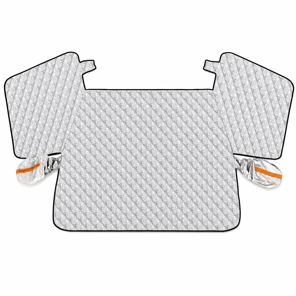 Thickened Magnetic Car Windshield Snow Cover Winter Front Windshield Half Cover for Sedans and SUVs