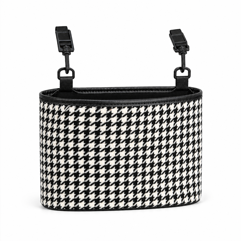 Car Seat Back Hanging Storage Bag Multifunctional Backseat Organizer Bucket for Sundries