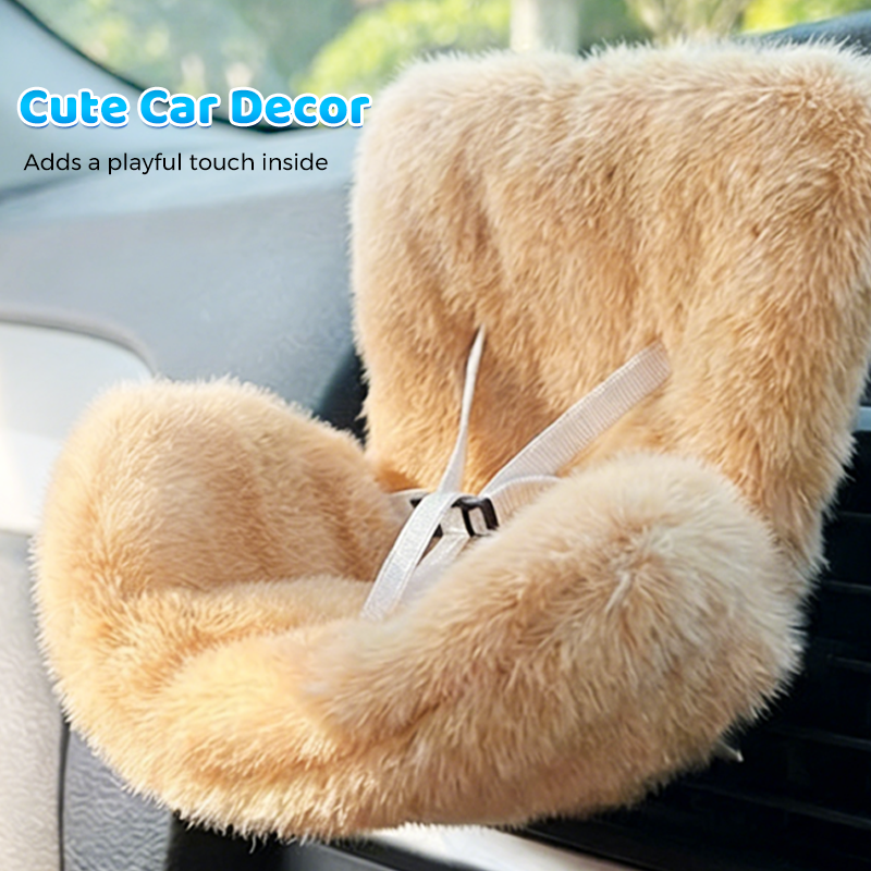 Plush Doll Safety Seat Car Air Vent Clip