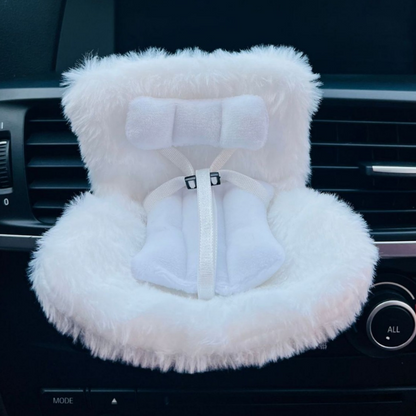 Plush Doll Safety Seat Car Air Vent Clip