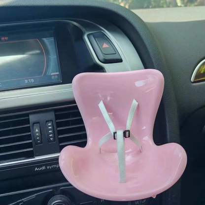 Plush Doll Safety Seat Car Air Vent Clip