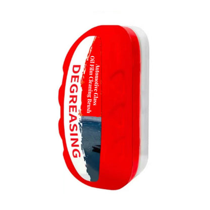 🚘 50% OFF NOW! 🧽 Automotive Glass Oil-Film Cleaning Brush – Built-in Cleaner, Broad Sponge & Handheld Design – 120ml for Windshields & Mirrors ✨