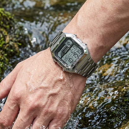 🎉 2026 Sale — Over 35,000 Sold! ⏰ Unisex Digital Watch – Square Display & Luminous Backlight 🌙