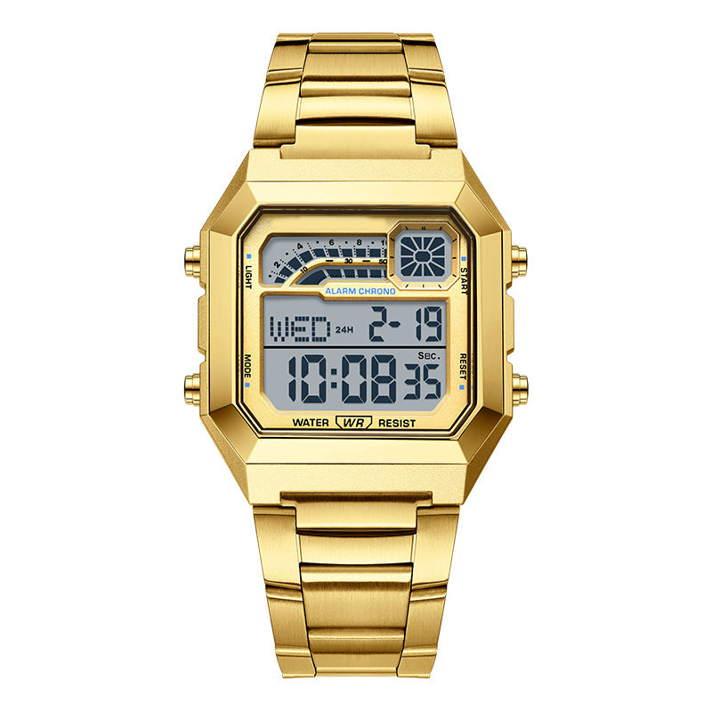 🎉 2026 Sale — Over 35,000 Sold! ⏰ Unisex Digital Watch – Square Display & Luminous Backlight 🌙