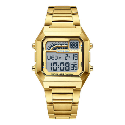 🎉 2026 Sale — Over 35,000 Sold! ⏰ Unisex Digital Watch – Square Display & Luminous Backlight 🌙