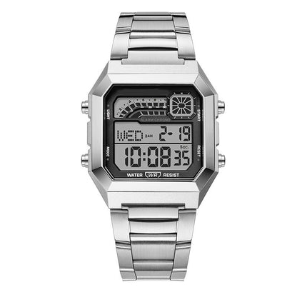 🎉 2026 Sale — Over 35,000 Sold! ⏰ Unisex Digital Watch – Square Display & Luminous Backlight 🌙