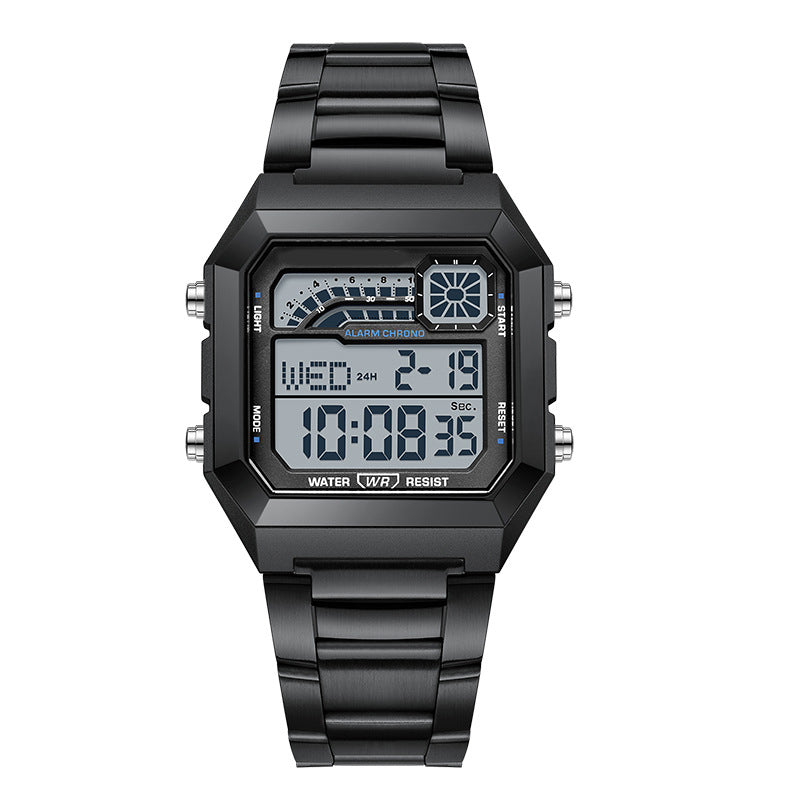 🎉 2026 Sale — Over 35,000 Sold! ⏰ Unisex Digital Watch – Square Display & Luminous Backlight 🌙