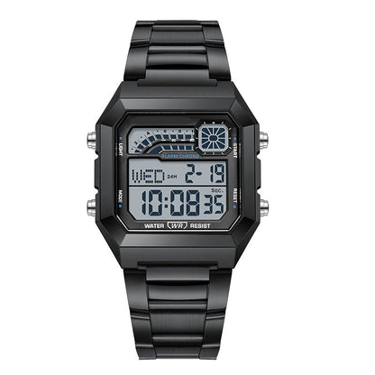🎉 2026 Sale — Over 35,000 Sold! ⏰ Unisex Digital Watch – Square Display & Luminous Backlight 🌙