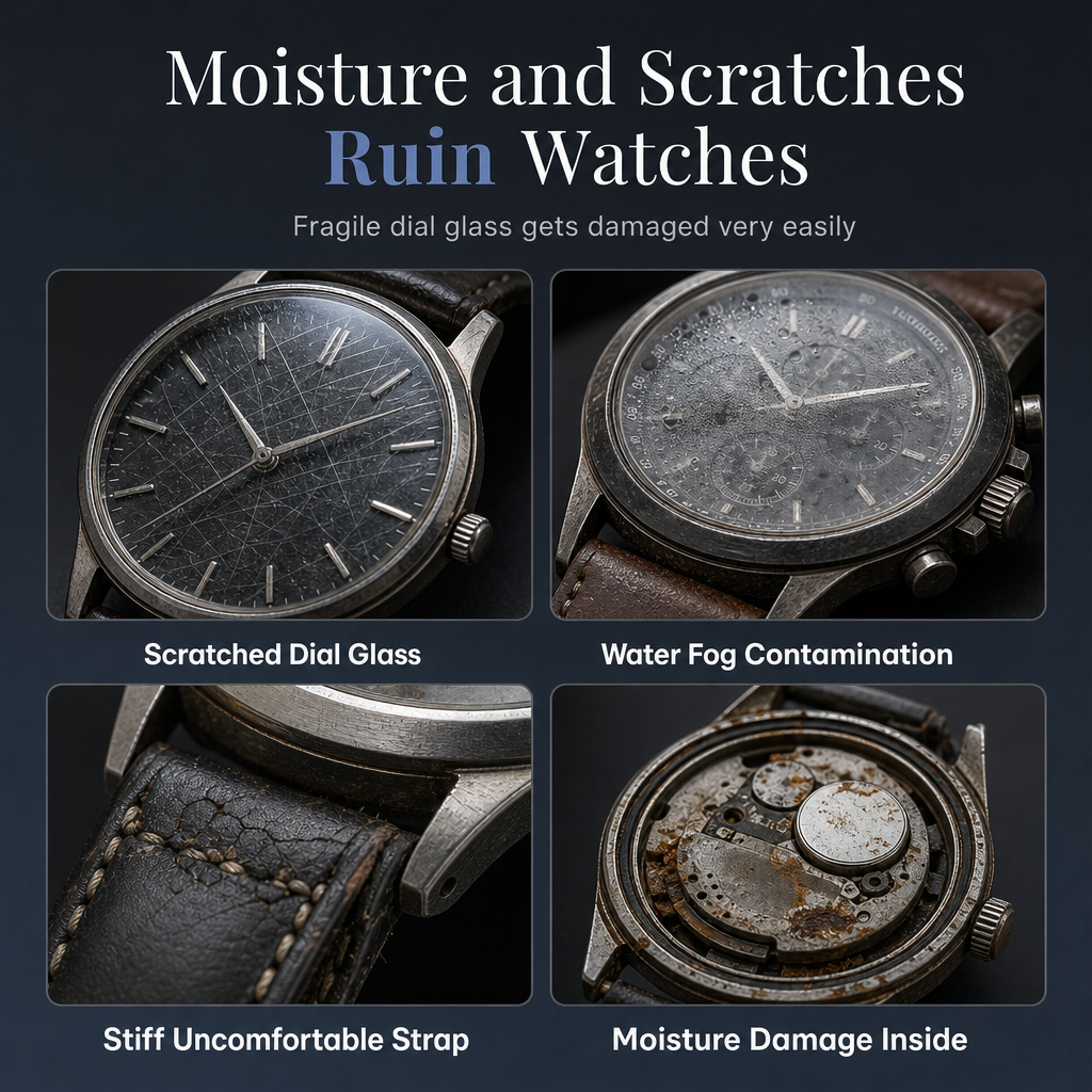 Men's Sport Quartz Watch Multifunctional Waterproof Fashion Wristwatch Model 5140