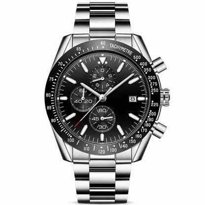Men's Sport Quartz Watch Multifunctional Waterproof Fashion Wristwatch Model 5140
