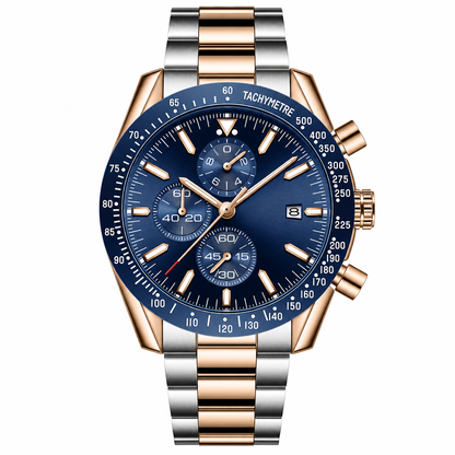 Men's Sport Quartz Watch Multifunctional Waterproof Fashion Wristwatch Model 5140