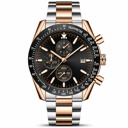 Men's Sport Quartz Watch Multifunctional Waterproof Fashion Wristwatch Model 5140