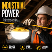 LED Construction Work Light String