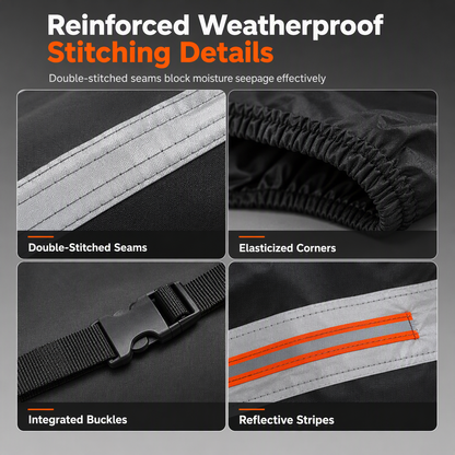 190T Polyester Taffeta Outdoor Pickup Truck Cover Waterproof Sunproof Dustproof Car Cover