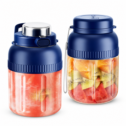 Handheld Cordless Electric Bottle USB Rechargeable Mini Travel Fruit Blender