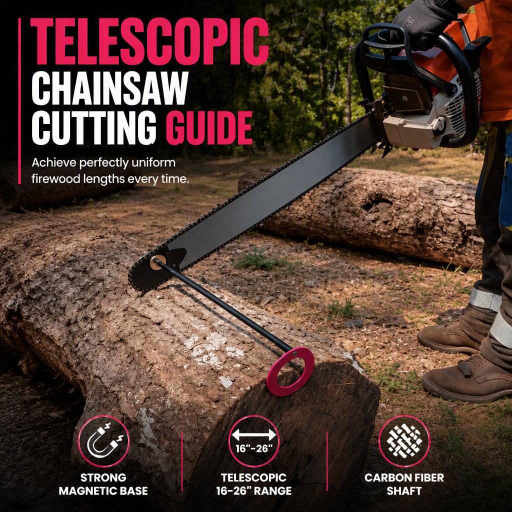 Chainsaw Cutting Marker Alignment Tool for Wood Cutting