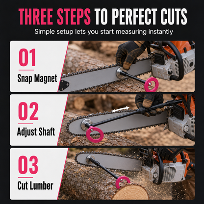 Chainsaw Cutting Marker Alignment Tool for Wood Cutting