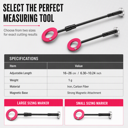 Chainsaw Cutting Marker Alignment Tool for Wood Cutting