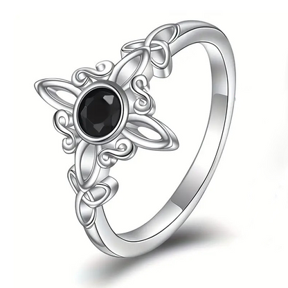 🔮 Celtic Witch’s Knot Ring for Women – Mystical & Timeless ✨💍