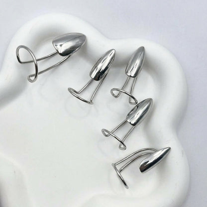 ⏳Time-Limited Special ⏰💍✨ 10-Piece Metal Fingertip Nail Ring Set – Adjustable Gold-Tone & Silver-Tone Jewelry for Bold Fashion Looks 💅⭐