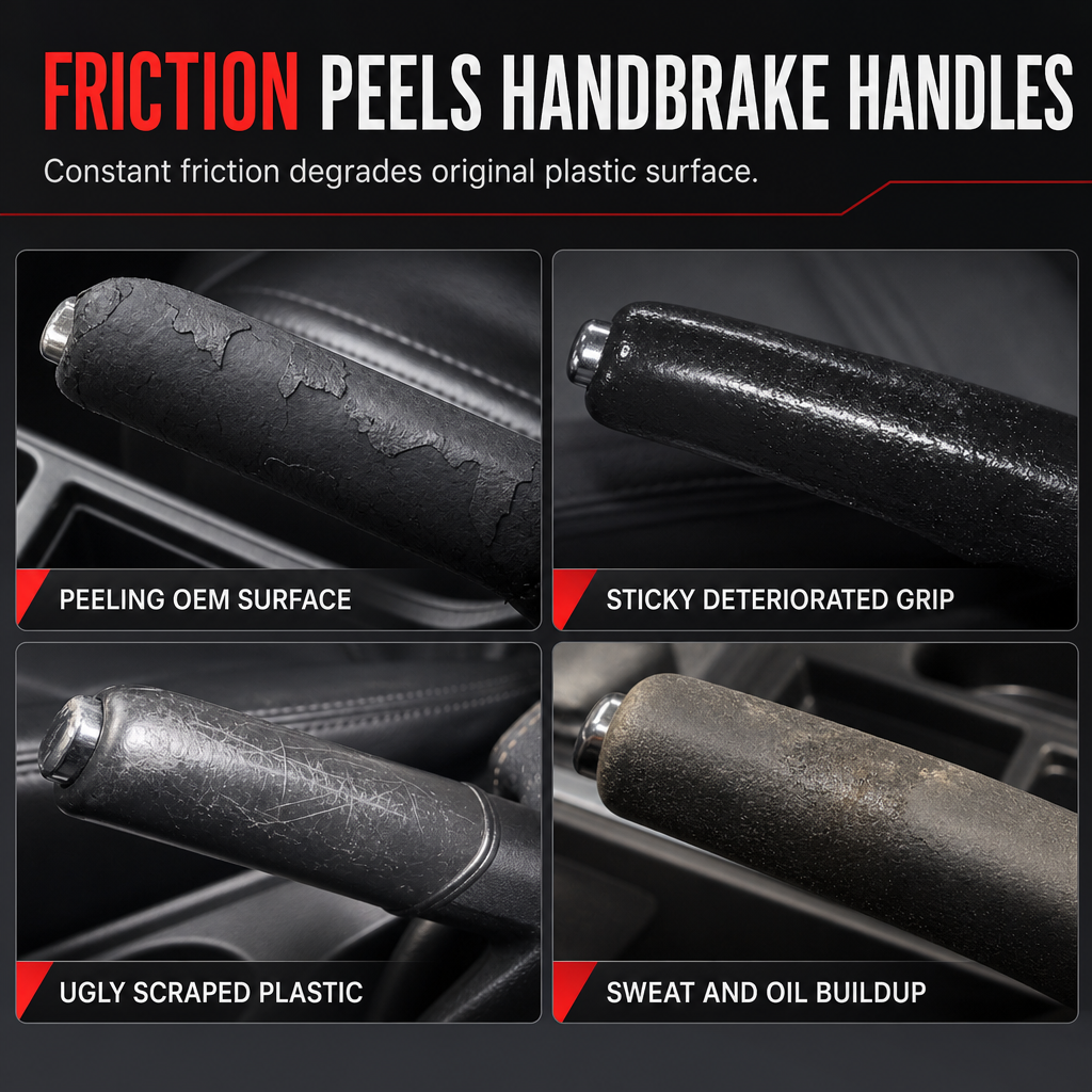 📢📢50% OFF !! ⏰Universal Car Handbrake Protective Cover Sleeve