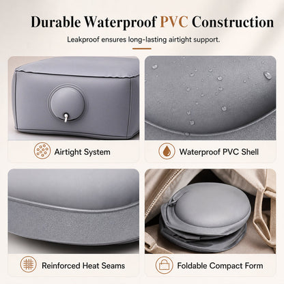 Portable Inflatable Concert Cushion – Lightweight, Waterproof Outdoor Seat Pad