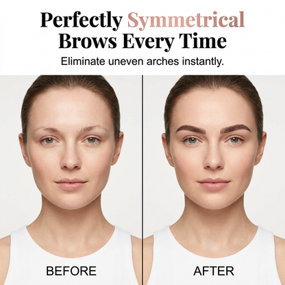 Eyebrow Stamp Kit – Symmetrical Brows, Smudge-Proof, Beginner Friendly 🖌️