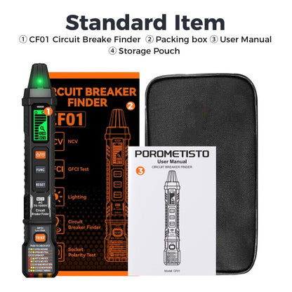 ✨⚡️Digital Circuit Breaker Finder with Socket Tester