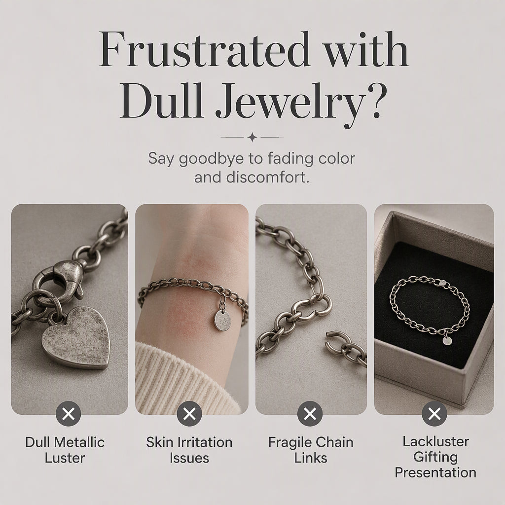Trendy Textured Metal Wrinkled Star with Toggle Clasp Statement Collarbone Chain