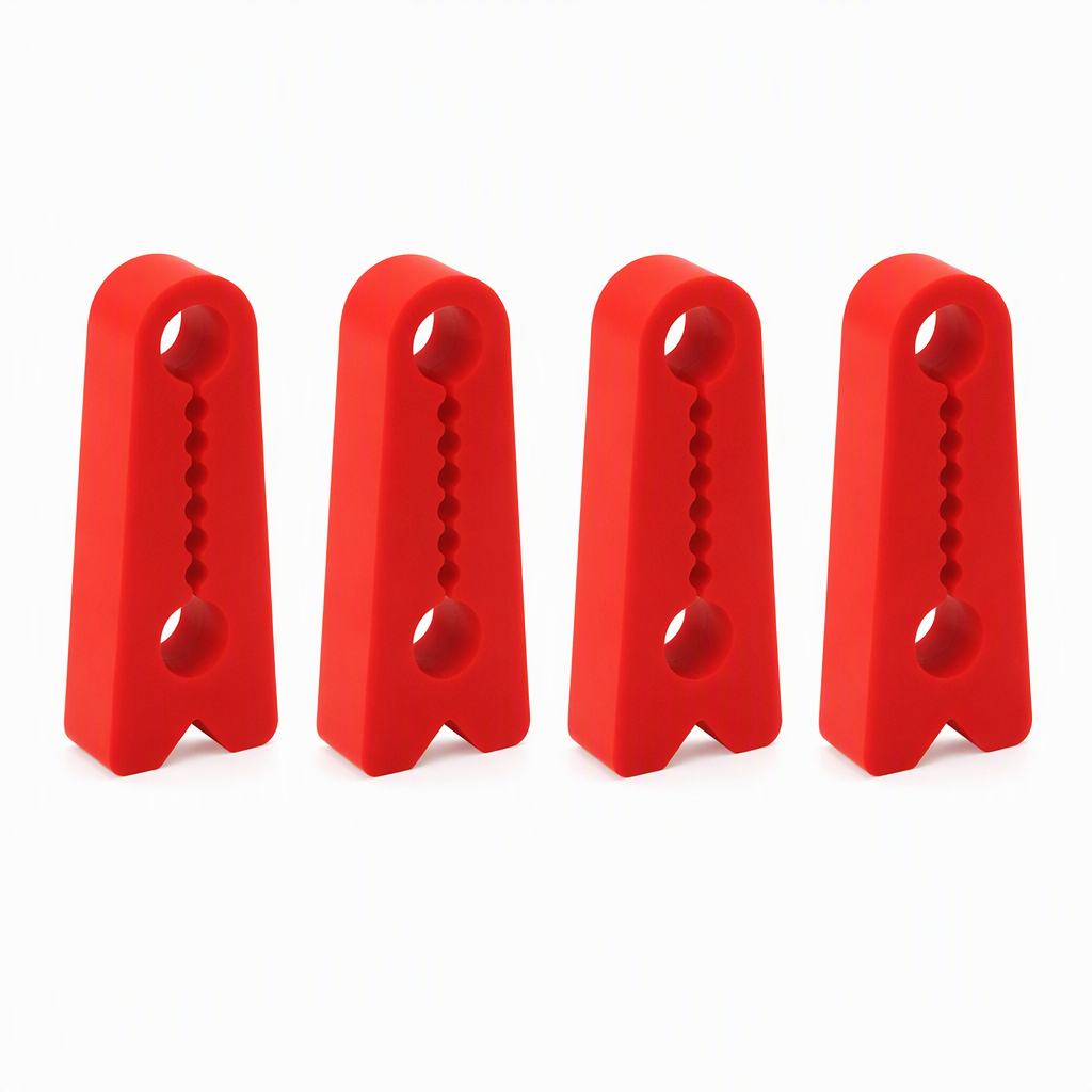 4 Pcs Car Door Shock Absorbing Buffer Pads Thickened Rubber Shockproof Gaskets for Car Door Lock Noise Reduction
