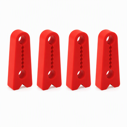 4 Pcs Car Door Shock Absorbing Buffer Pads Thickened Rubber Shockproof Gaskets for Car Door Lock Noise Reduction