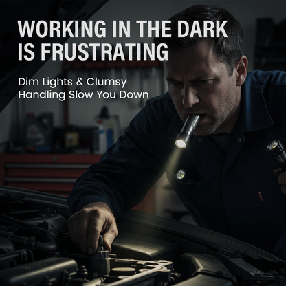 📢📢50% OFF !! ⏰Magnetic & Rechargeable LED Work Light Set