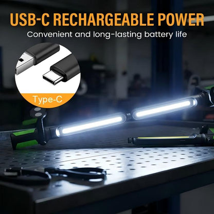📢📢50% OFF !! ⏰Magnetic & Rechargeable LED Work Light Set