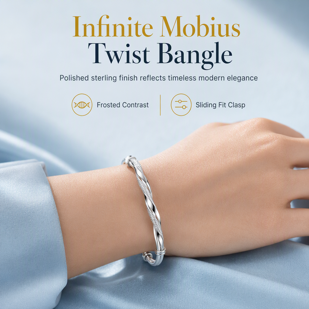 🎁BUY 1 GET 1 FREE!!!✨ Elegant Mobius Loop Jewelry – Minimalist Fashion Gift for Women 💎