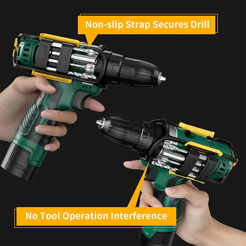 📢50% OFF🔥🔧Universal Drill Bit Holder – Convenient Storage Rack For Cordless Drills ✨
