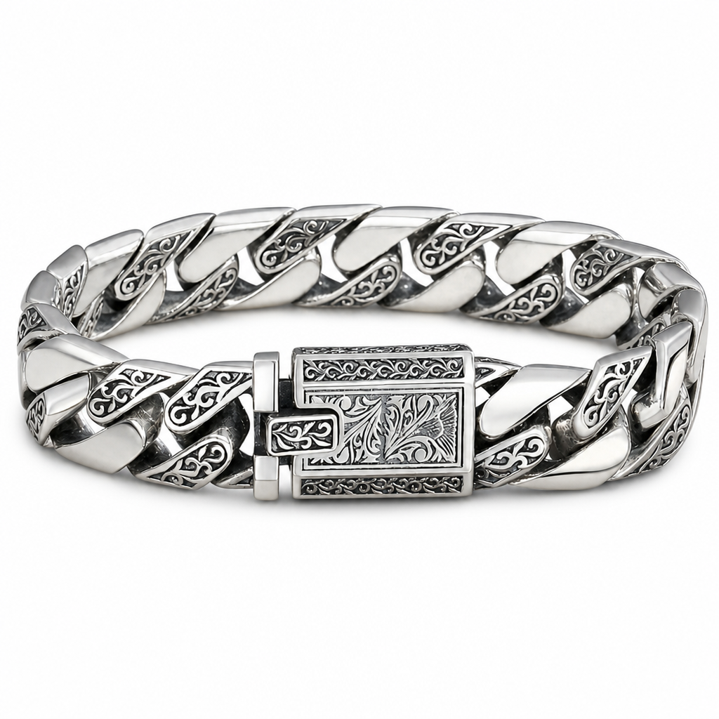 💎 50% OFF! ⛓️ Punk Arabesque Chain – Korean-style couples jewelry & gift-ready ✨