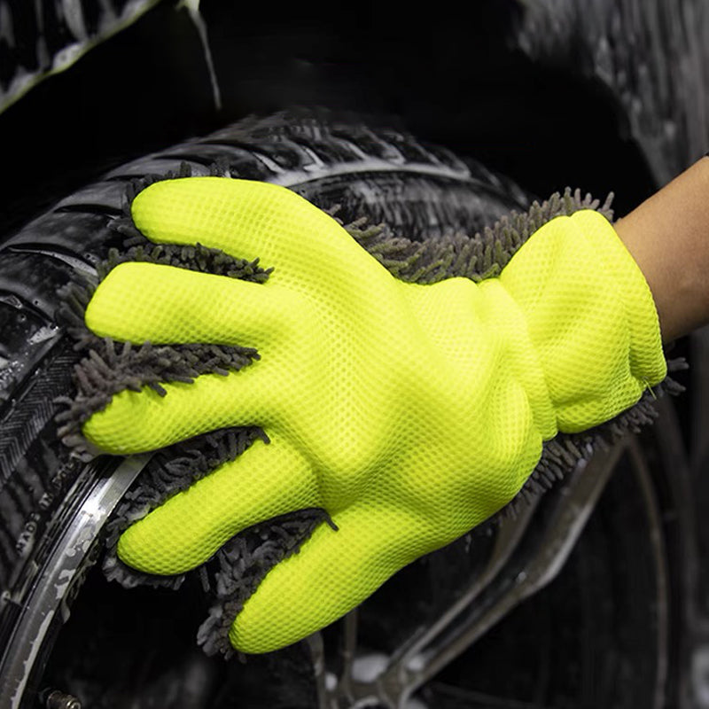 ⏰ Now only 50% off!🔥Double-Sided Five-Finger Car Wash Gloves