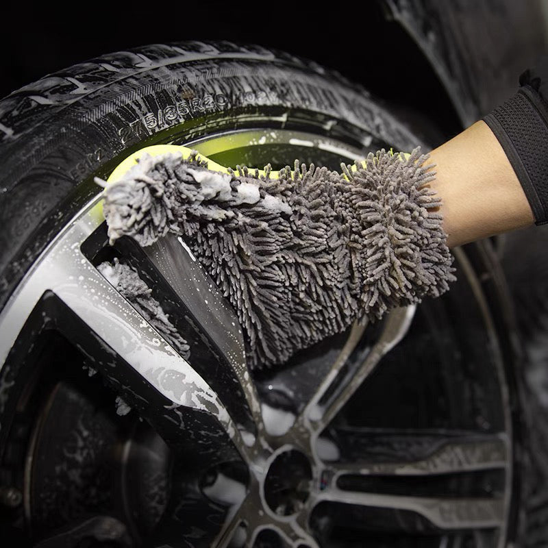 ⏰ Now only 50% off!🔥Double-Sided Five-Finger Car Wash Gloves