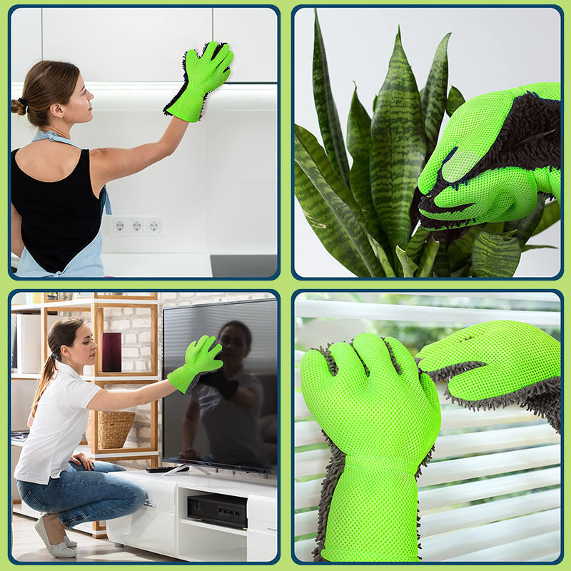 ⏰ Now only 50% off!🔥Double-Sided Five-Finger Car Wash Gloves