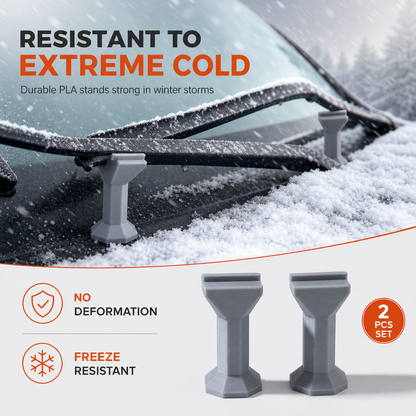 ⏳Limited-time 50% off💥2-Pack Car Stand Plastic Anti-Freeze Wiper Protector for Winter