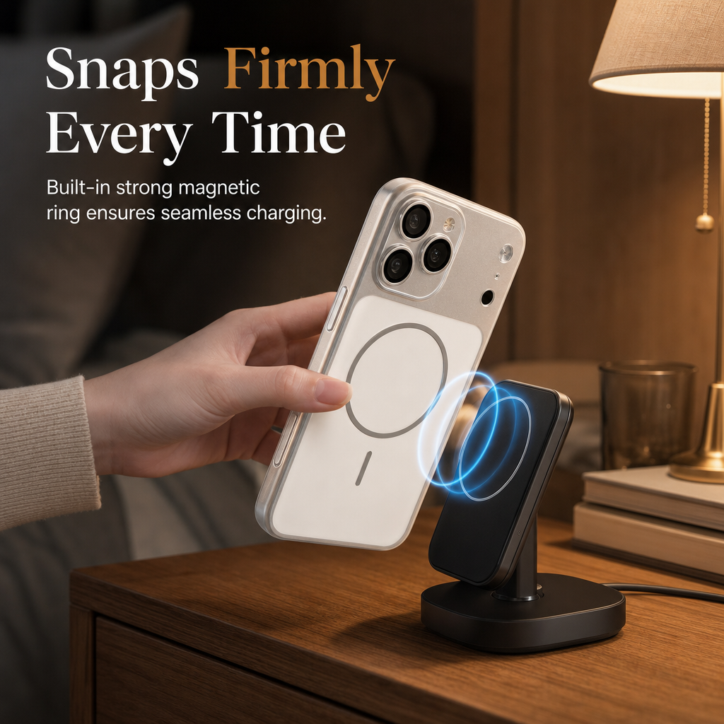 📱 LIMITED-TIME 50% OFF! ✨ Magnetic Matte Electroplated Phone Case – Large Window, Full Coverage, Slim 🛡️