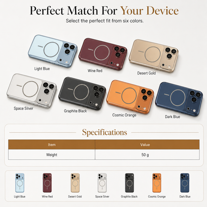 📱 LIMITED-TIME 50% OFF! ✨ Magnetic Matte Electroplated Phone Case – Large Window, Full Coverage, Slim 🛡️