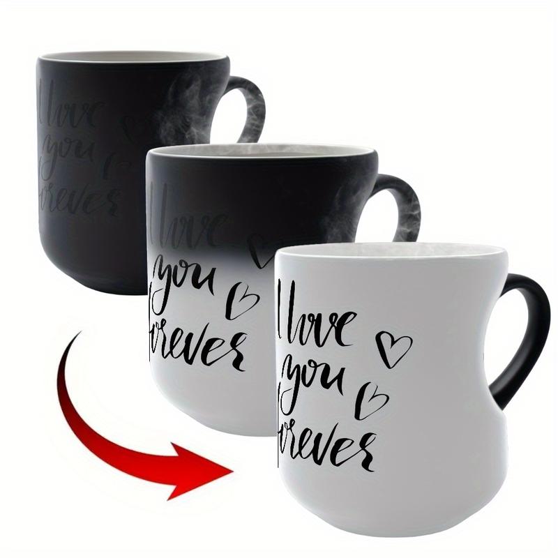 ⏳Limited-time 50% off⏰Color Changing Heart Handle Ceramic Mug♨️☕