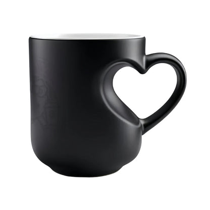 ⏳Limited-time 50% off⏰Color Changing Heart Handle Ceramic Mug♨️☕