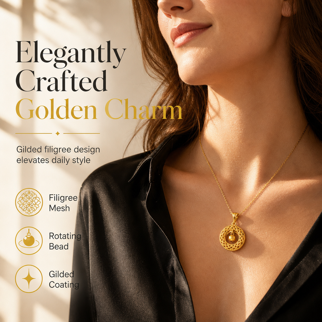 ✨️50% OFF⭕️Chic Dreamcatcher Filigree Necklace for Women