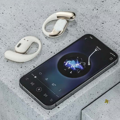 Lightweight Wireless Open-Ear Clear-Sound Earbuds