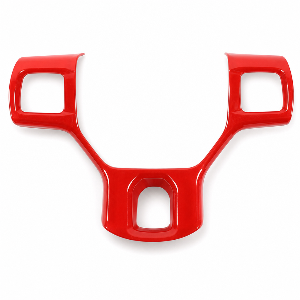 Car Steering Wheel Cover Trim Interior Decoration Accessories for 1500 2500 3500 Pickup Trucks