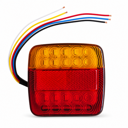 🚛 LIMITED-TIME 50% OFF! 💡 26-LED Dual-Color Tail Lights – Bright, Waterproof, 12V/24V ✅